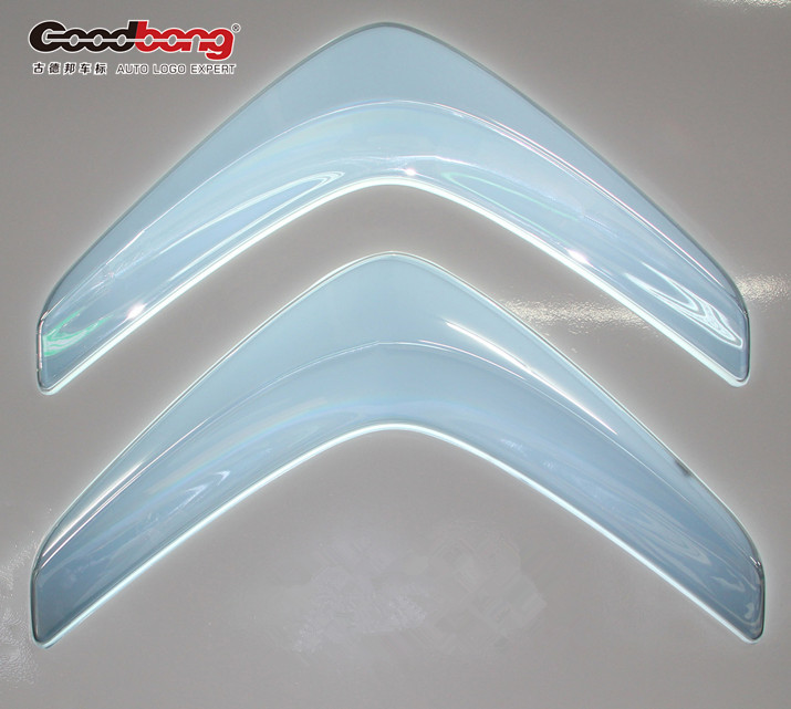 雪铁龙吸塑发光车标 雪铁龙吸塑发光车标