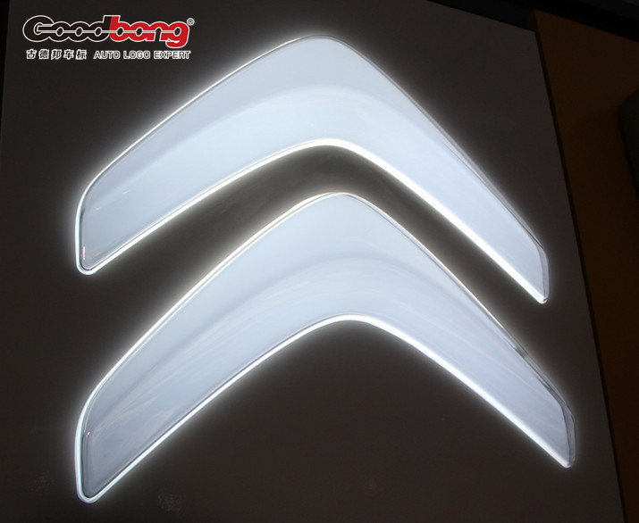 吸塑发光车标制作 吸塑发光车标制作