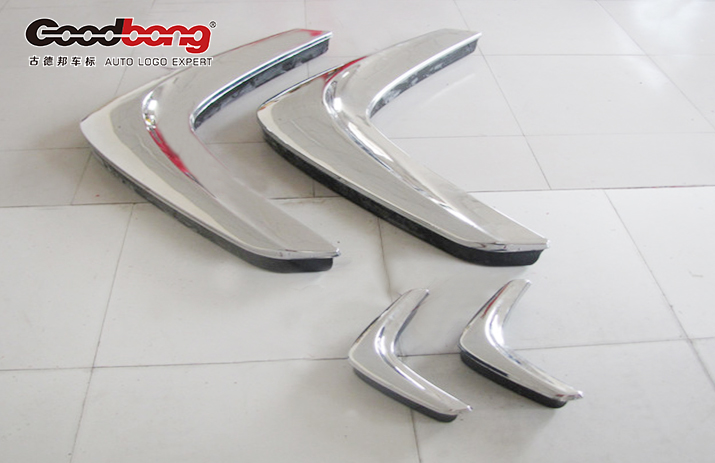 雪铁龙三维立体电镀车标制作 雪铁龙三维立体电镀车标制作